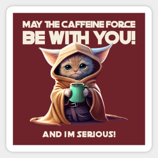 COFFEE-HOLIC CAT mug coffee mug t-shirt phone stickers Sticker